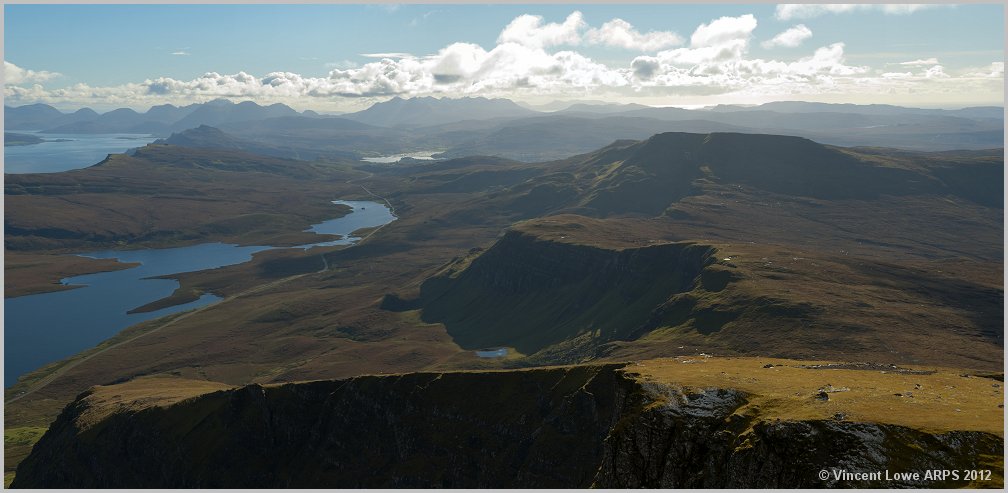 The Trotternish Ridge, south from the summit of the Storr, Isle of Skye.